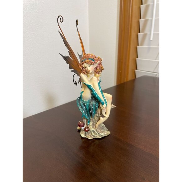 David Ent Fairy Statue 7.5"H Fantasy Collectible Figurine Room Decor - Picture 2 of 8